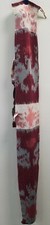 Didgeridoo Travel Bag Deep Red/White 50 inches Indigenous Ikat weaving