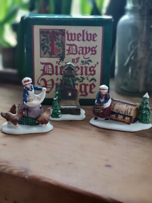 Department 56 Three French Hens Twelve Days Of Dickens Village