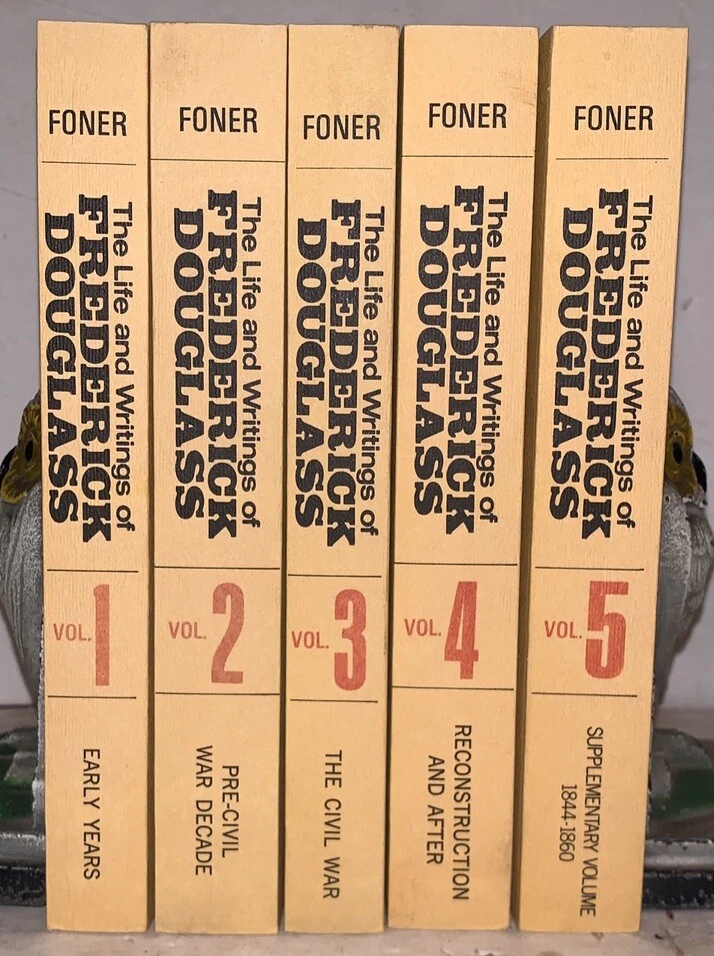 THE LIFE AND WRITINGS OF FREDERICK DOUGLASS, 5 VOL SET, Edited by PHILIP S FONER - Image 3 of 4