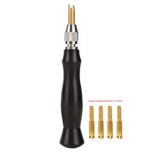 Brass Head Edge Welding Machine Leather Craft Enthusiasts Tool For Leather
