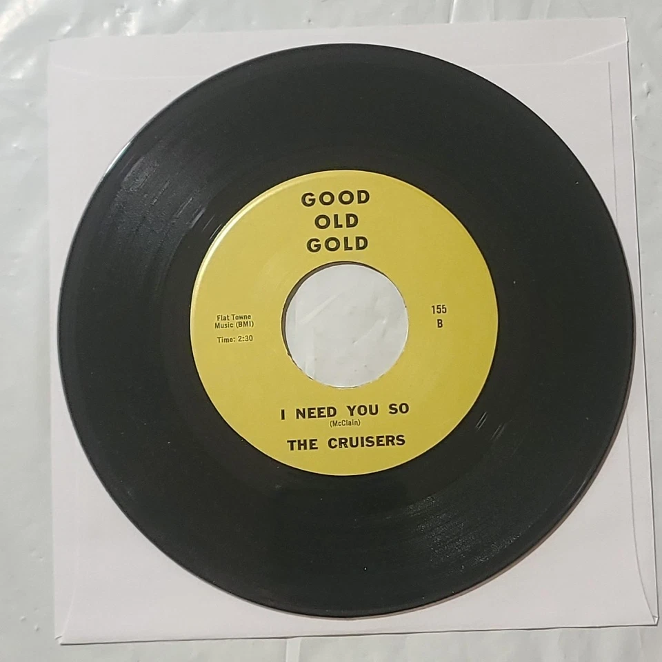 Bob Luman ~ Let's Think About Living/ The Cruisers ~ I Need You So Good Old Gold - Image 3 of 4
