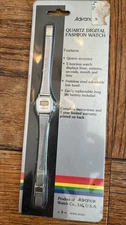 Vintage Digital Watch Advance LCD Revco NOS 1988 in package