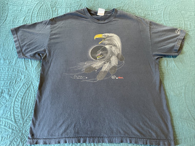 Native American Warrior T-shirt Eagle Graphic 2XL AllStyle Perfect Flaws