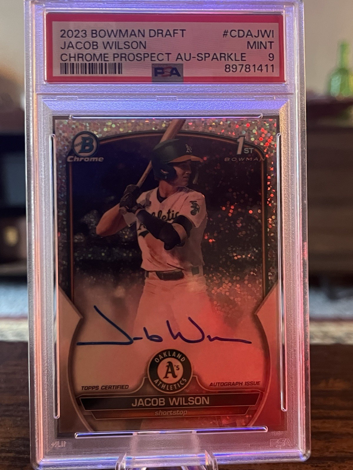 JACOB WILSON BOWMAN CHROME 1st AUTO /71