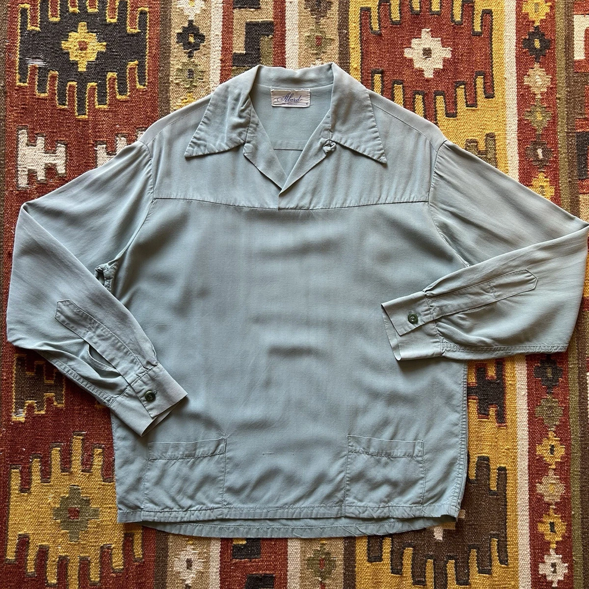 Gabardine 1950s Vintage Casual Shirts for Men for sale | eBay