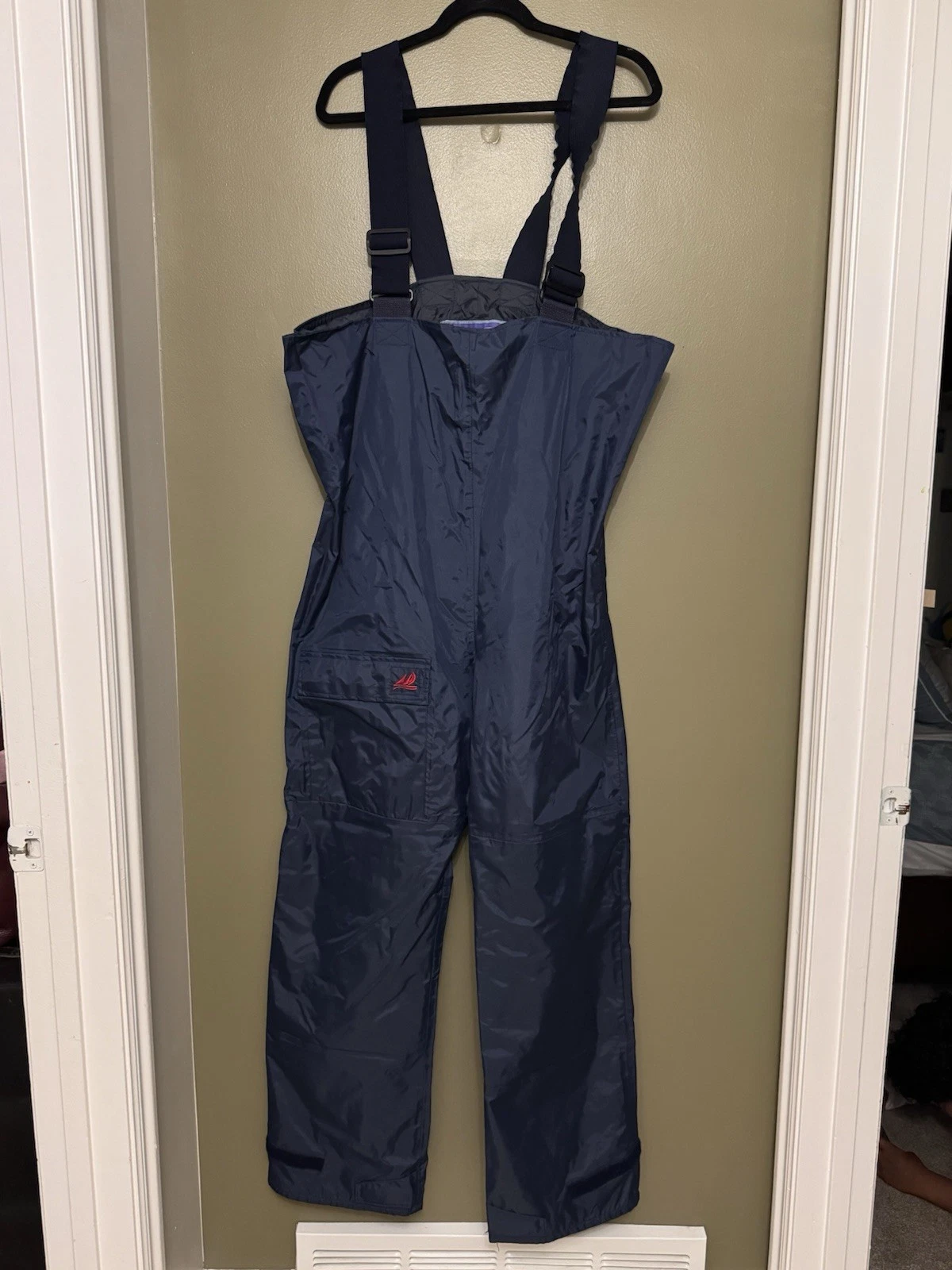 Pro Rainer Blue Snow Bib Size Large