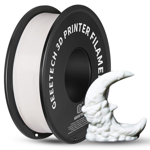 10kg Geeetech PLA Filament 1.75mm 1kg/Rolle Weiß PLA 3D Drucker Filament DE - Afbeelding 2 van 10