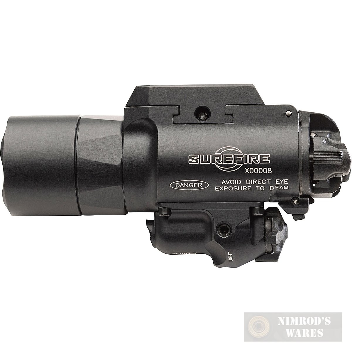 SureFire X400 Turbo WeaponLight 650 Lumens with Green Laser (X400T