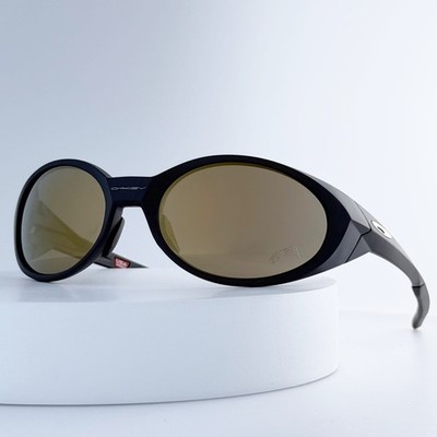 Oakley Eye Jacket Redux OO9438 Black Frame Brown Lens Sunglasses