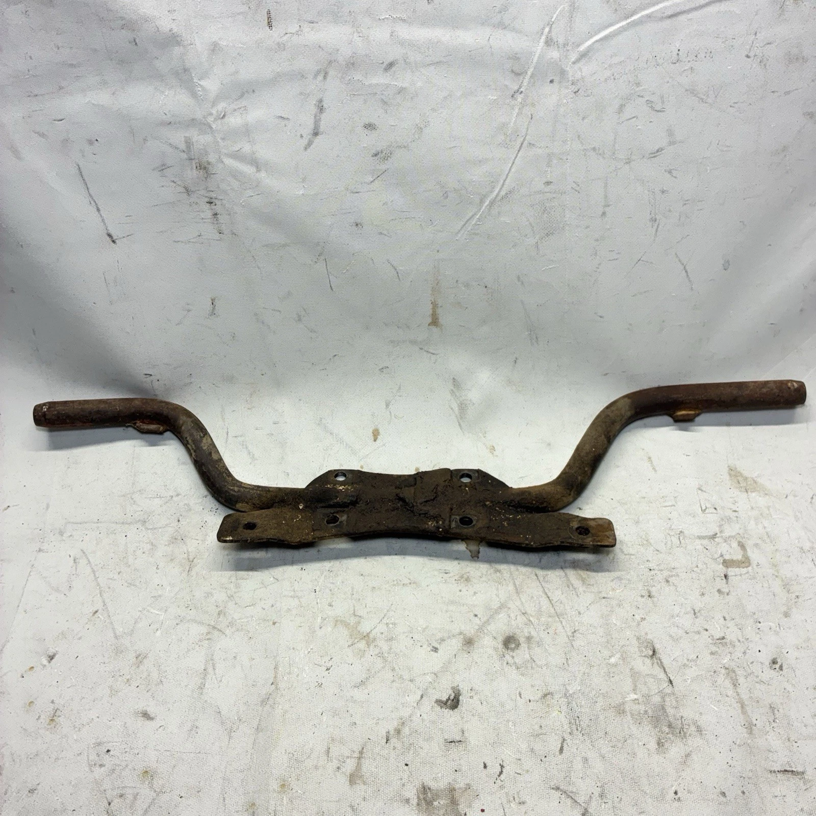 VINTAGE 1984 HONDA OEM ATC70 STEEL FOOTPEGS FOOT PEGS AND GUARD ATC 70 1974-85!