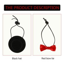  2 PCS Pet Clothing and Accessories Hamster Hats for Real Hamsters