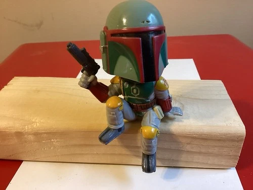 Star Wars Boba Fett Sitting Bobble Head Figure
