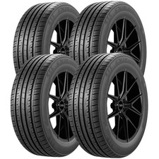 Qty 4 19545r15 Lexani Lxtr-203 78v Sl Black Wall Tires