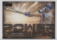 2017 Topps Stadium Club Power Zone Black 79/99 Corey Seager #PZ-CS o7m