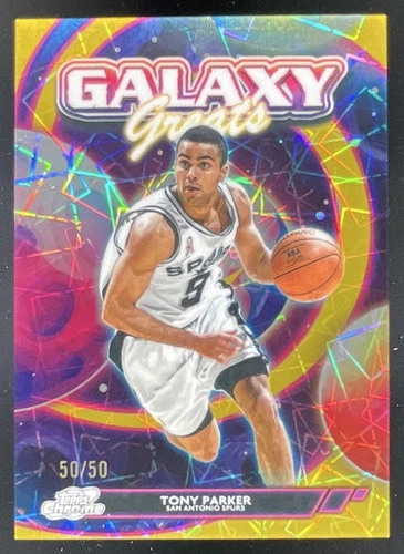2025 Topps Cosmic Chrome Tony Parker Base (RAW)