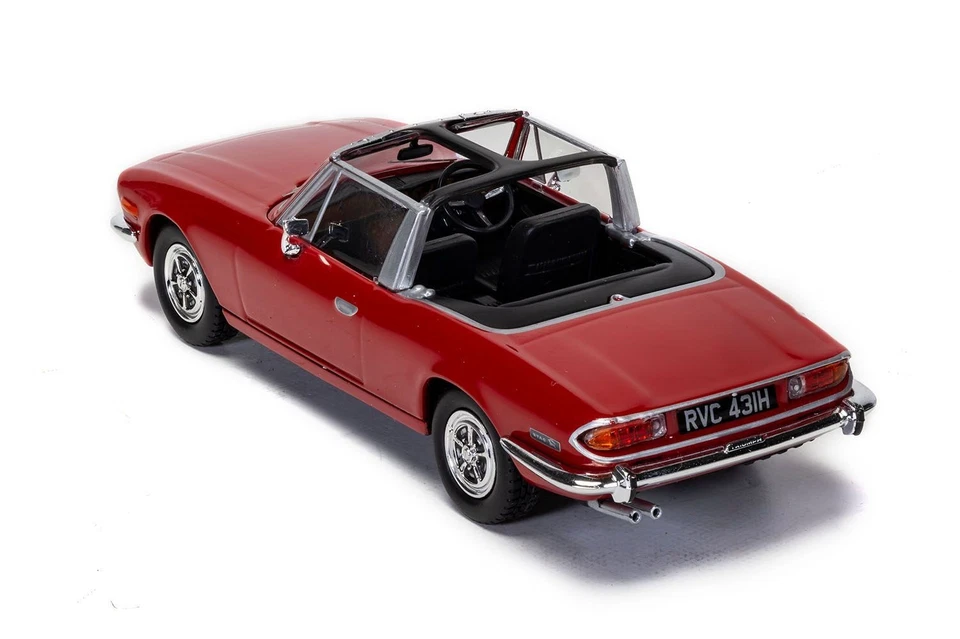 CORGI VANGUARDS VA10113 - Triumph Stag Mk1, Signal Red - 1:43 Model Car - Image 3 of 4