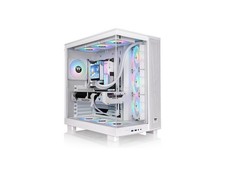 Thermaltake View 380 XL TG ARGB Snow Mid Tower Chassis ca-11e-00m6wn-00 