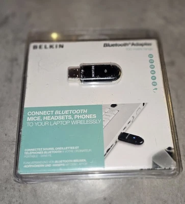 Belkin Bluetooth USB Adapter 100m Range New Sealed In Original Packaging
