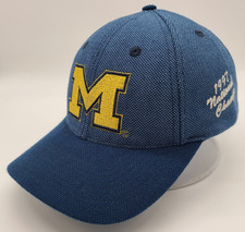 Vintage Michigan Wolverines 1997 National Champions Snapback Logo Athletic Hat