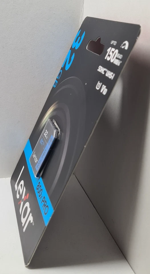 Lexar 32GB SD Card Class 10 UHS-I SDHC 800X Pro Card Camera DSLR BLUE 150MBs - Image 3 of 4