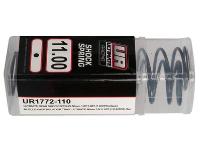 Ultimate RC amortisseurs ressorts arrière 86mm de long 1.6mm / 11.00 tours (2... - Photo 1/2