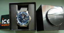 MONTRE HOMME ICE WATCH COLLECTION " ICE STEEL" diam 40 mm- 10 ATM - comme NEUVE