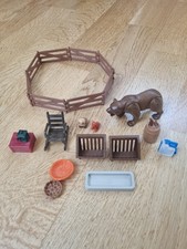 Playmobil Ranch Accessories [Includes 1995 Grizzly Bear]