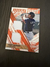 2019 Elite Extra Edition Dual Prospect Materials Orange /149 TRENT GRISHAM Patch