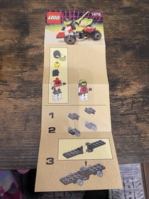 Vintage LEGO Space M-TRON 1478 Mobile Satellite Up-Link 100% Complete Vintage 91