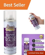 6 oz Fast Drying Acrylic Sealer Spray - Water Resistant Easy Application