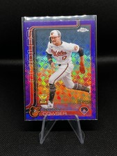 2025 Topps Chrome Logofractor Edition #44 Colton Cowser Purple Refractors #/250