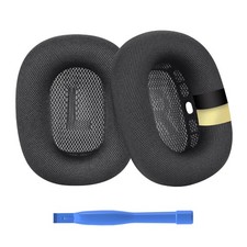 Ear Pads Replacement for AirPods Max Mesh Fabric with Silicone Layer Space Grey