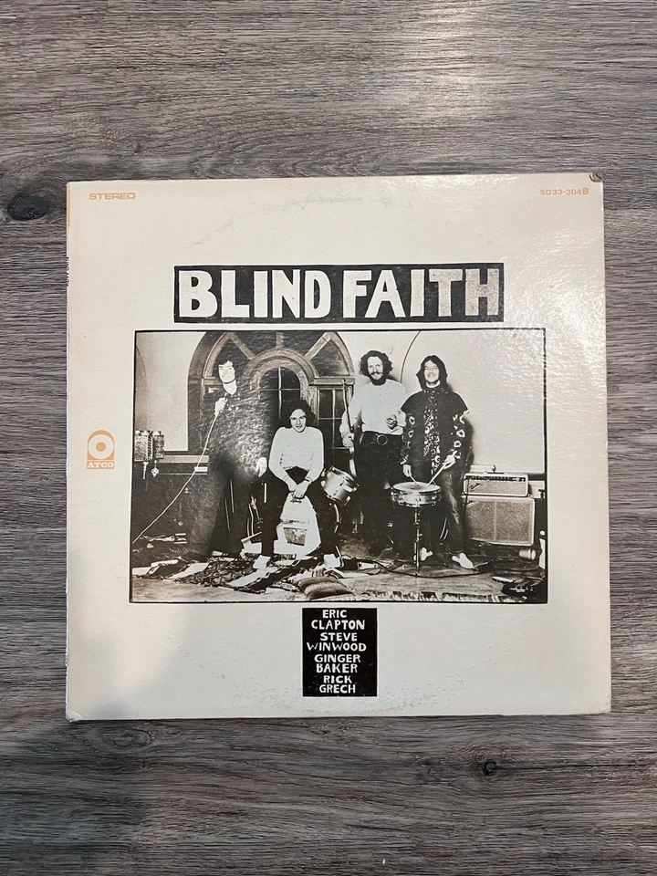 Blind Faith – Self Titled - LP 1969 Atco SD 33-304 Eric Clapton Steve Winwood - Image 2 of 4