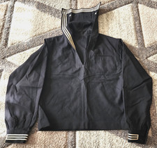  VINTAGE Navy Dress Blue Jumper Size 42R