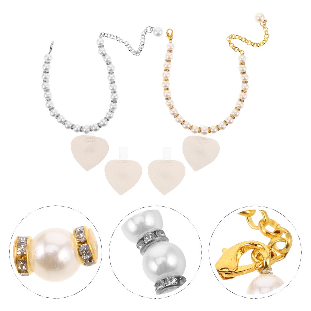 APL Perle Lacci Anti Perdita Cinghia per Scarpe Tacchi Alti Catene per Scarpe