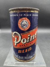 Early Point Special Flattop Beer Can Stevens Wi Steel Vintage 12oz Flat Punch 