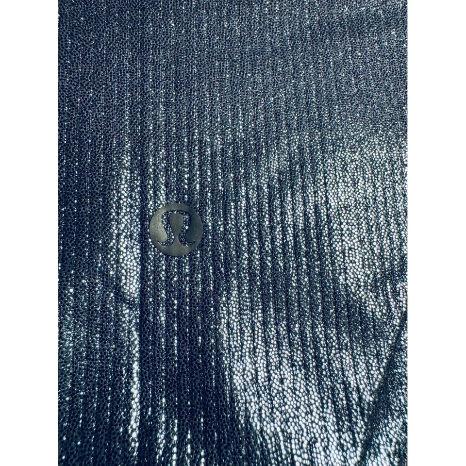 Leggings acanalados metálicos de tiro alto Lululemon Align para mujer talla 8 Foto 4 de 4