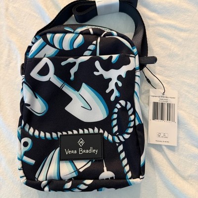 Vera Bradley Lighten Up RFID Mini Hipster Shore Enough NWT (W-2)