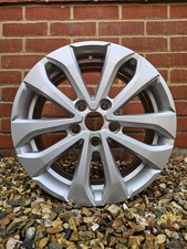 16" RENAULT ZOE ALLOY WHEEL GT LINE GENUINE 5 TWIN SPOKE 6.5X16 ET44 403007521R