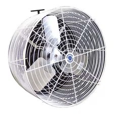 Schaefer Gvk20 Standard Duty Industrial Fan, Wall Mount, 20 In Blade Dia,