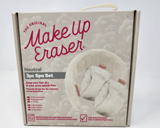The Original MakeUp Eraser Neutral 3-Piece Spa Set NEW Sealed Box Gift Set