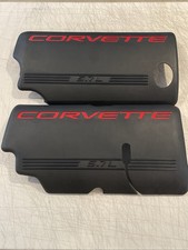 1999-2004 C5 Corvette 5.7l V8 Ls1 Engine Fuel Rail Covers Pair Black 1999-2004 C5 Corvette 5.7l V8 Ls1 Engine Fuel Rail Covers Pair Black