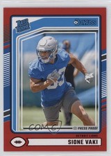2024 Panini Donruss Rated Rookie Red Press Proof Sione Vaki #332 1ht9