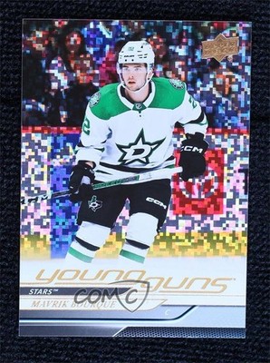 2024-25 Upper Deck Series 1 Young Guns Speckled Rainbow Foil Mavrik Bourque dk8
