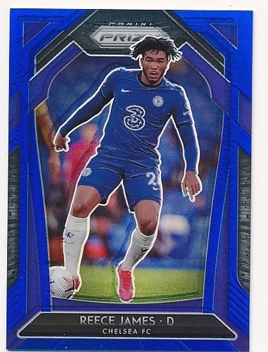 REECE JAMES 2020-21 PANINI PRIZM BLUE #215 SP SOCCER #151/199 MINT