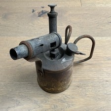 Primus Vintage Brass Blow Torch Lamp Sweden B A Hjorth & Co