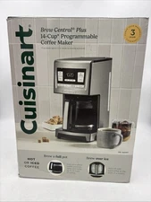 Cuisinart Brew Central Plus 14-Cup Programmable Coffee Maker, Stainless, NEW