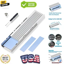 M.2 Heatsink with Thermal Silicone Pad for Ps5/Pc/Workstation - NVME Heatsink, S
