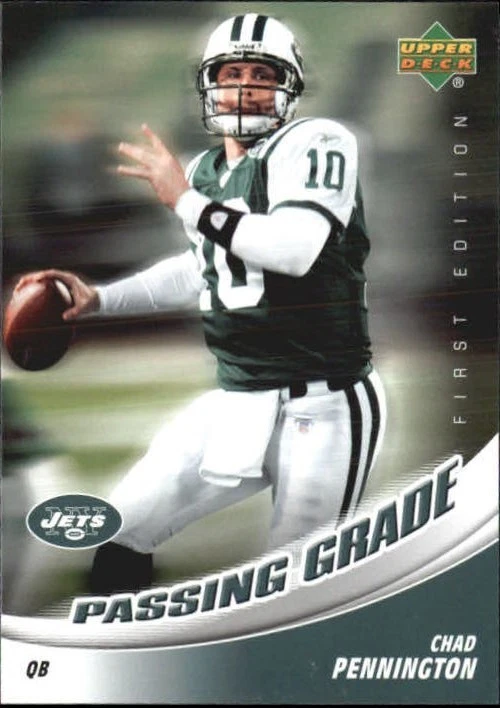 Chad Pennington trading card