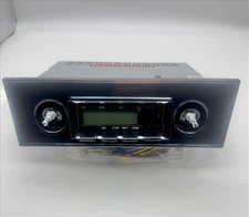 1967-1968 Firebird Ken Harrison KHE-300USB Radio with black face.